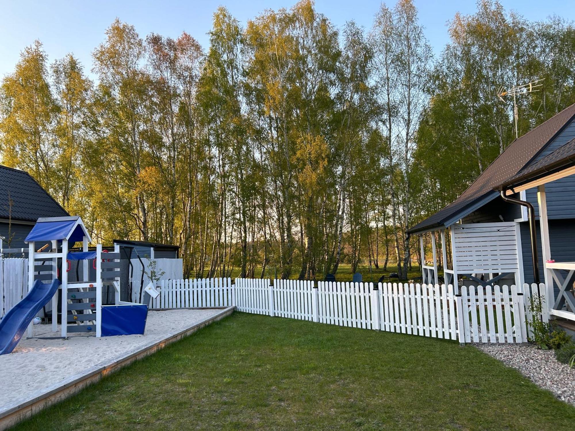 Morski Klimat Sasino Domki Z Balia I Kominkiem Exterior foto